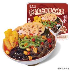 莫小仙 红油素毛肚脆蔬大拌菜245克（香辣红油味）
