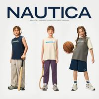 NAUTICA 美式儿童索罗娜凉感运动背心 藏青