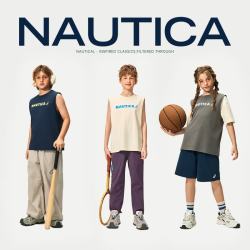 NAUTICA 美式儿童索罗娜凉感运动背心 藏青
