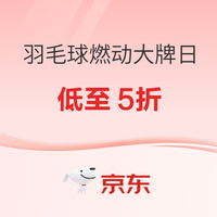 京东 羽毛球燃动大牌日