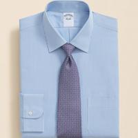 Brooks Brothers 布克兄弟 Ainsley领皮马棉细条纹男士衬衫