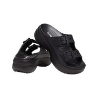 crocs 经典云朵自在女士凉鞋休闲舒适外穿凉鞋 212880 黑色