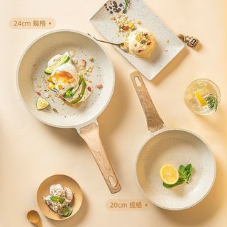 卡罗特 麦饭石不粘 平底锅