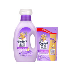 Comfort 清新柔顺 衣物护理剂 1KG*2 防静电 持久留香