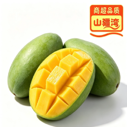山疆湾 攀枝花椰香芒果 9 斤净重（单颗250g）