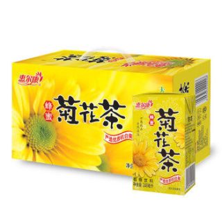 移动端、88VIP：惠尔康 蜂蜜 菊花茶 248ml*24盒