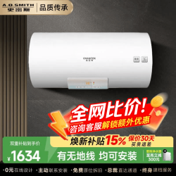 A.O.SMITH 佳尼特  储水式 家用 无地线可安装 2kW速热节能 金圭特护系统