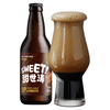 黑狸 20°P太妃糖甜世涛黑啤酒 330ml*12罐