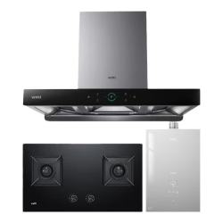 华帝 油烟机 二件套 三件套 i11K10+i10507GH+i12253M