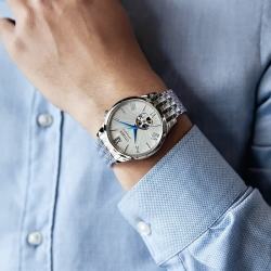CITIZEN NH9130-84A 自动机械镂空 钢带 男士腕表