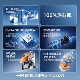 美的 JSLQ27-S2-LN3 Pro 一级能效水伺服 燃气热水器