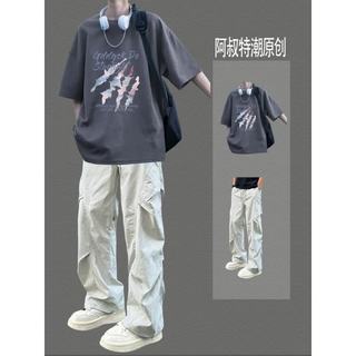 卡度顿 潮流短袖T恤 男士休闲套装