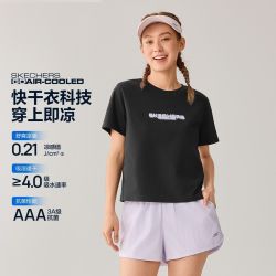 斯凯奇 女款短袖T恤 P226W018