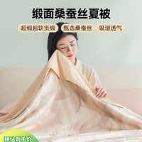 京东京造 100%桑蚕丝贡缎夏凉被