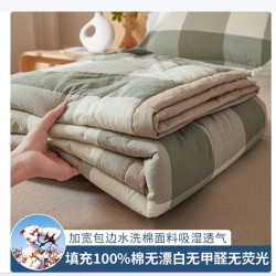 AIDLI A类100%新疆纯棉花可水洗夏凉被 150*200cm