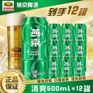 百亿补贴：燕京 YANJING BEER 燕京啤酒 8度 冰爽啤酒