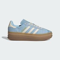 adidas 三叶草新款女GAZELLE经典厚底运动板鞋T头鞋 JS3899