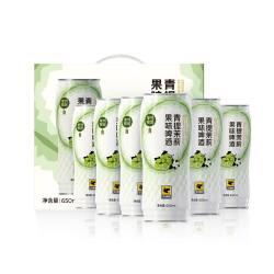 歪马送酒 青提茉莉果味啤酒 10°P 650ml*6瓶