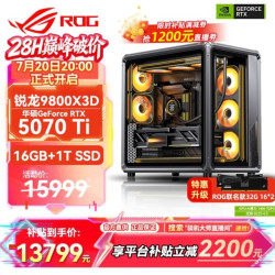 华硕 9800X3D+RTX5070Ti