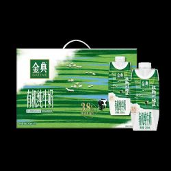 金典 3.8g乳蛋白 有机梦幻盖250ml*10盒
