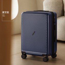 爱华仕 斜杠青年行李箱女20寸登机拉杆箱静音万向轮密码旅行箱男