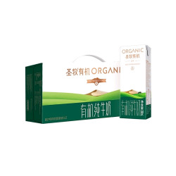 圣牧 有机纯牛奶 品醇200ml*24盒