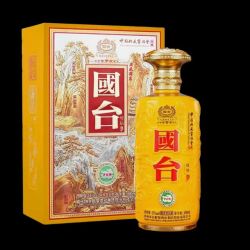 国台 53度 酱香型白酒 500mL 礼盒装