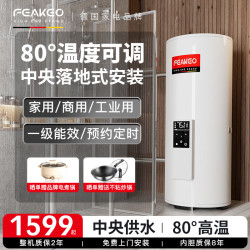 德国落地式立式电热水器新款家用商用中央大容量80/100/150/200/升储水式恒温一级能效