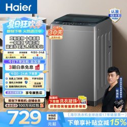 海尔 XQB80-BZ20D0 变频波轮洗衣机 8kg