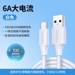 绿联 US303 Type-C 100W 数据线