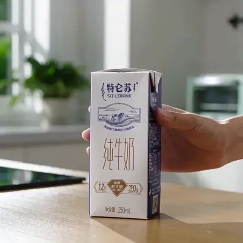 特仑苏 早餐纯牛奶250ml*16包高端品质【3月产】