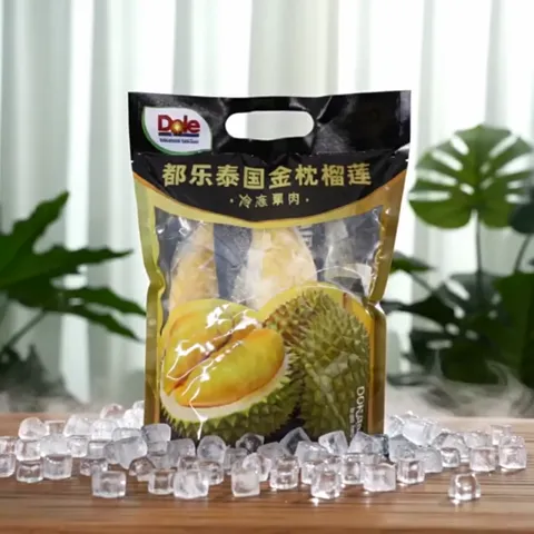 今日必买:都乐 泰国冷冻金枕榴莲肉 700g*2袋