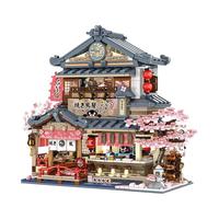 PANLOS BRICKS 潘洛斯 熊本熊系列 880018 熊本熊日式房屋