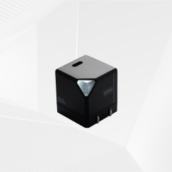 TEGIC 水晶45W充电头氮化镓适用苹果iPhone17手机16Promax充电器PD通用快充typec口小巧创意插头套装 特极客