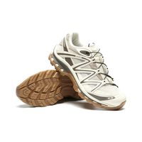 百亿补贴：萨洛蒙 XT-Quest减震舒适低帮徒步鞋卡其色米灰色 475413