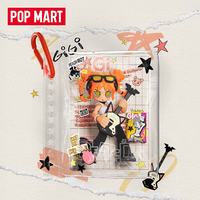 POP MART泡泡玛特 Peach Riot叛桃音乐随行系列积木挂件盲盒整盒6个