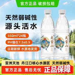 武当山 天然弱碱水 550ml*24瓶