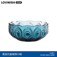 乐唯诗 孔雀浮雕小碗 4.4英寸*1