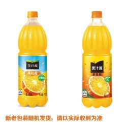 可口可乐 美汁源果粒橙 1.25L*6瓶装