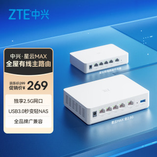 中兴 全2.5G主路由 路由器