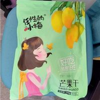 任性的小梅 厚切大片芒果干 500g 大包装