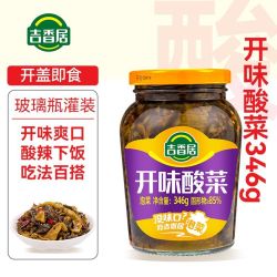 吉香居 开味酸菜 346g 瓶装