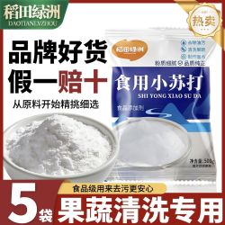 稻田绿洲 烘焙制作面点食用小苏打 2斤3斤5斤 多用途清洁