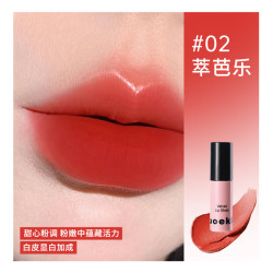木柯诗 丝绒唇釉防水口红不沾杯丝绒唇霜唇泥显白送人礼物女生1g
