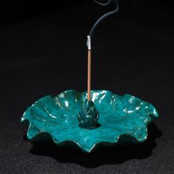 艾格辰 禅意莲花陶瓷香插