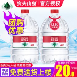 农夫山泉 天然饮用水 12.9L*1桶