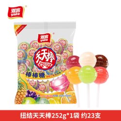雅客 天天棒棒糖 水果味 休闲糖果
