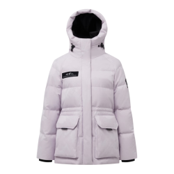 波司登 90鹅绒加厚连帽羽绒服 冰穹提花黑 L 170/92A