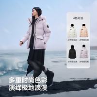 波司登 经典极寒系列 第六代90绒700蓬鹅绒基础款派克羽绒服