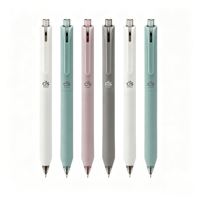 宝克 PC1922臻软握按动中性笔黑色0.5mm*12支+赠20支笔芯 笔杆颜色随机 速干顺滑